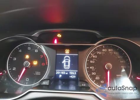 2013 Audi A4 2.0T Premium from USA, damaged, VIN WAUFFAFL7DN007260